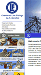 Mobile Screenshot of overheadlinefittings.co.uk